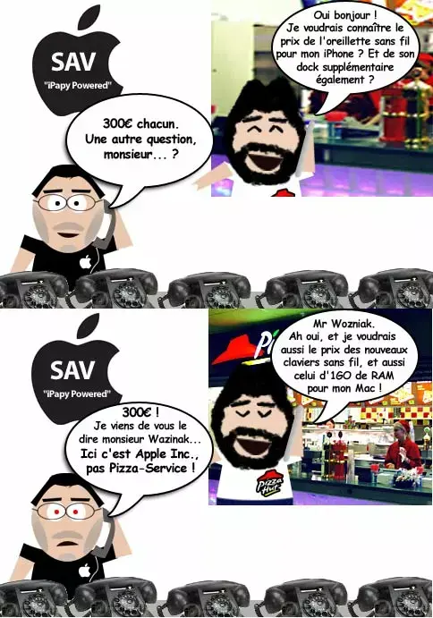 Steve & Steve : SAV iPhone (et bien d'autres)