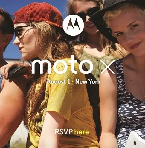 Moto X : le premier vrai "Google Phone" sera présenté le 1er août à New York