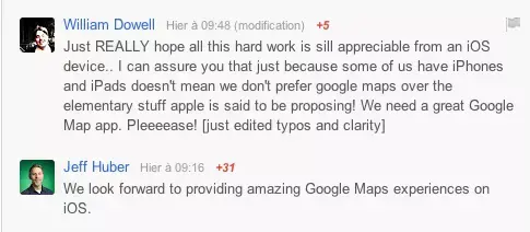 Google Maps, bientôt de retour sous iOS 6 ?