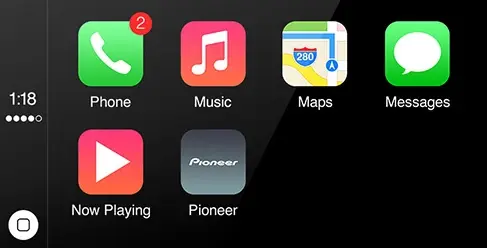 Pioneer officialise CarPlay et offre même une rétro-compatibilité !