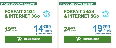 Bouygues met les 6 premiers mois de 4G en promo à partir de 14,99 €