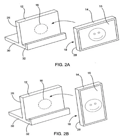 Brevet : un Dock orientable