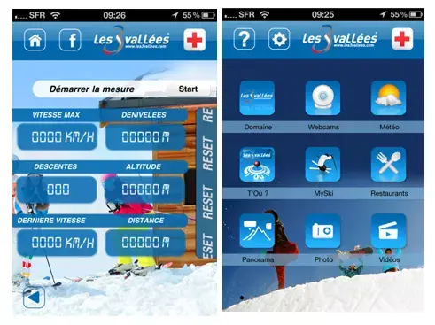 iOS : les applications utiles pour partir skier