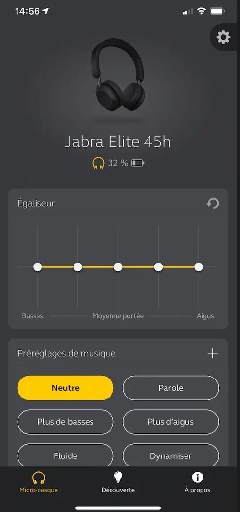 Test express des casques Jabra Elite 45h et Evolve2 85