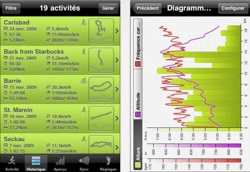 rubiTrack mesure vos parcours de course gratuitement sur iOS