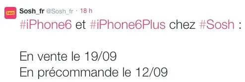 L'iPhone 6 chez les opérateurs et les revendeurs : deux dates pour tout le monde