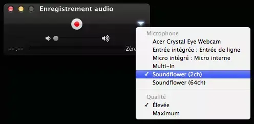 Soundflower et la gestion du son sur Mac