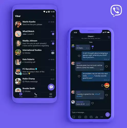 La messagerie instantanée Viber s'offre un mode sombre attendu sur iOS