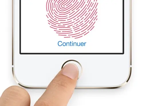 Une application démo de Touch ID dans les Apple Store