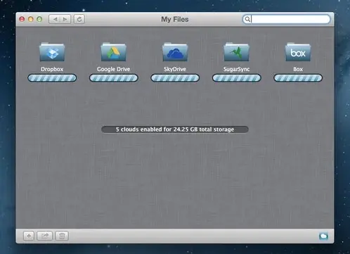 MyFiles regroupe vos données dans les nuages gratuitement sur Mac