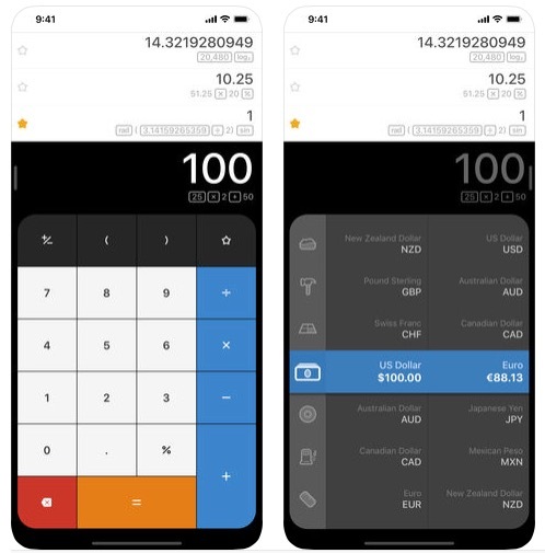 La calculatrice Calcbot revient sur Apple Watch