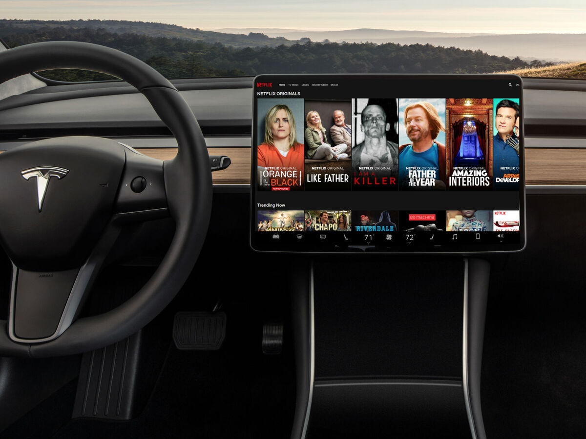 Tesla 5G et point d'accès WiFi en approche