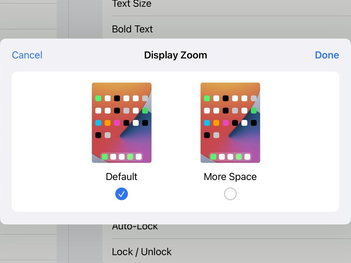 iPadOS 16 agrandir le contenu à l’écran sur l’iPad avec Zoom de l’écran