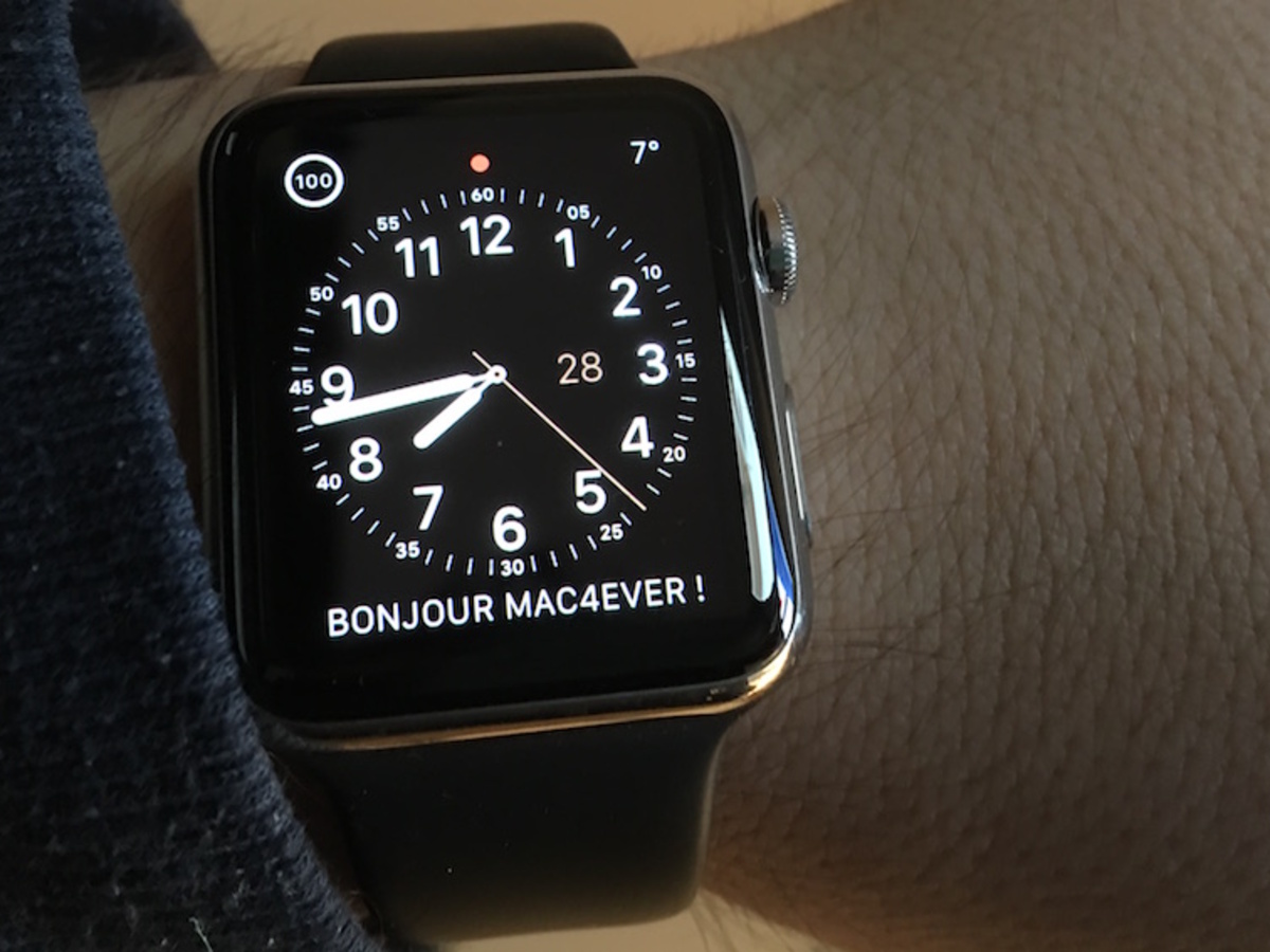 Monogram Plus personnalise (gratuitement) les cadrans de l'Apple Watch