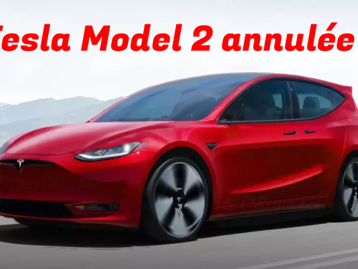 La Tesla Model 2 à 25 000€ annulée ?! Elon Musk répond