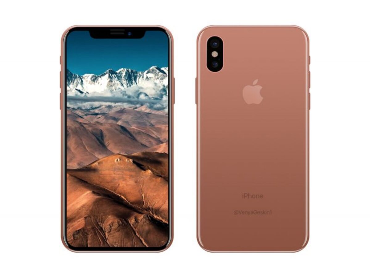 iphone x blush gold