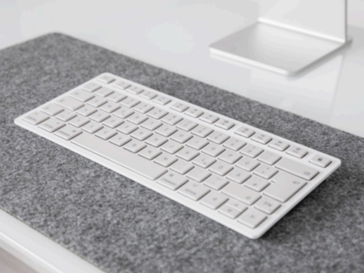 Clavier Bluetooth CHERRY KW 7100 MINI | AZERTY Français | 3 Appareils | Compact Transportable