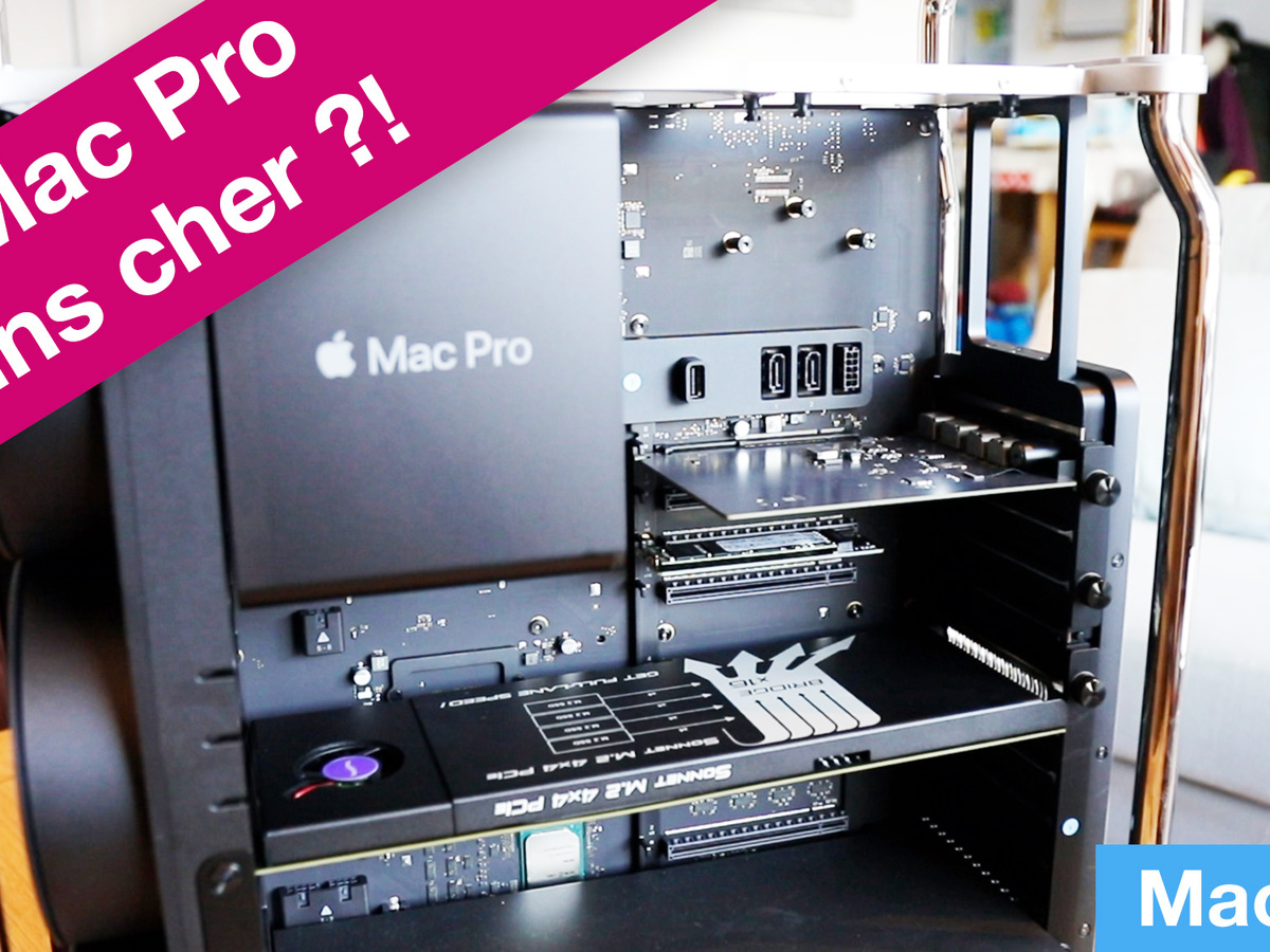 Nouvelle vidéo un Mac Pro moins cher ? Plus rapide