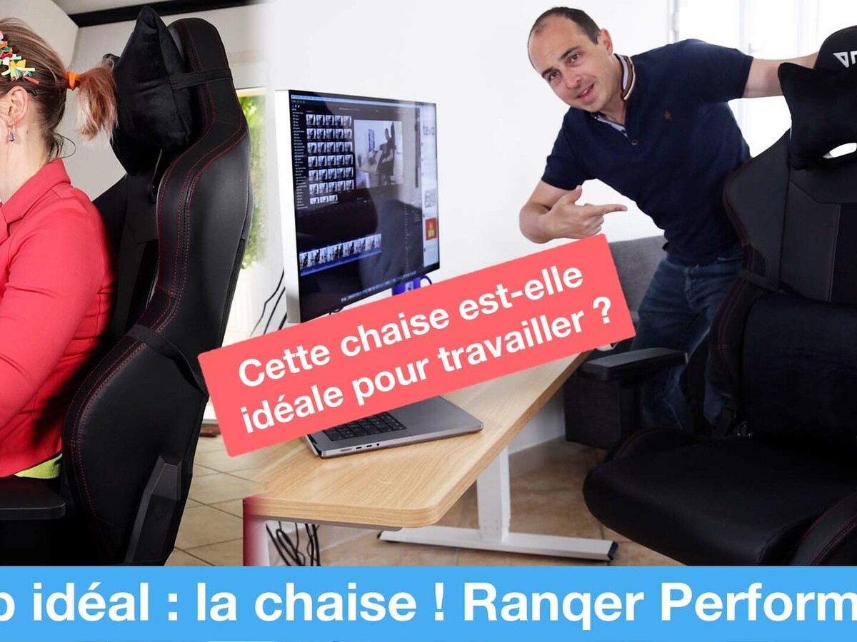 Ranqer Performance - Chaise Gaming - Chaise Gamer - Siège gaming - Dossier  et