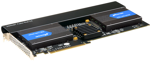 Une carte PCIe 3.0 x16 avec 2 emplacements U.2 NVMe à 199$ chez Sonnet