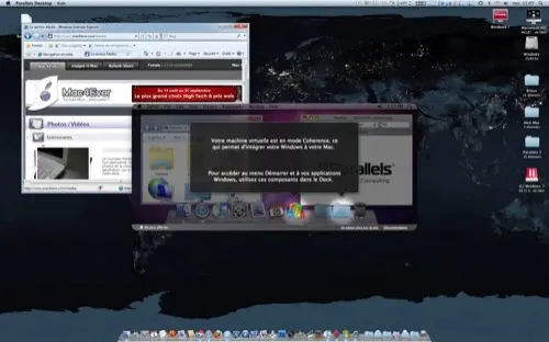 Parallels 5 Desktop pour Mac en images