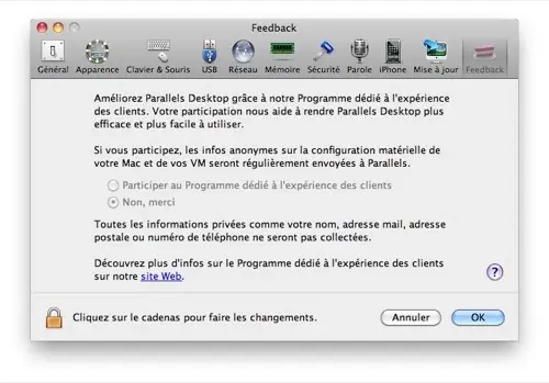 Parallels 5 Desktop pour Mac en images