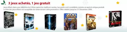 MacGames.fr, les promos de Noël