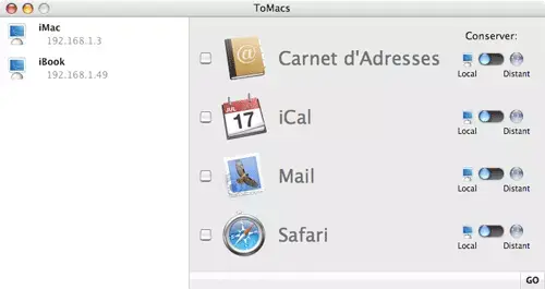 ToMacs, pour synchroniser deux Macs