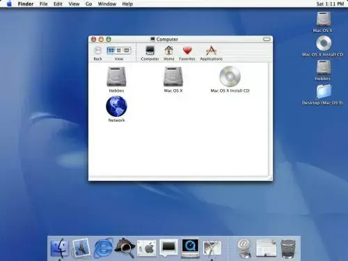 Joyeux anniversaire, Mac OS X