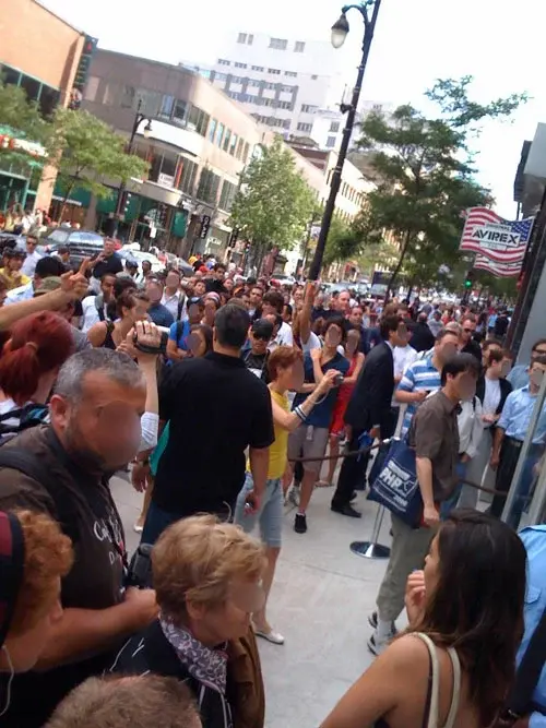 Apple Store Sainte Catherine : ambiance