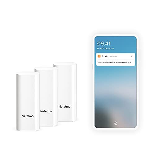 -30% sur les produits Netatmo (sans abonnement et HomeKit) : caméra, sonnette, thermostat