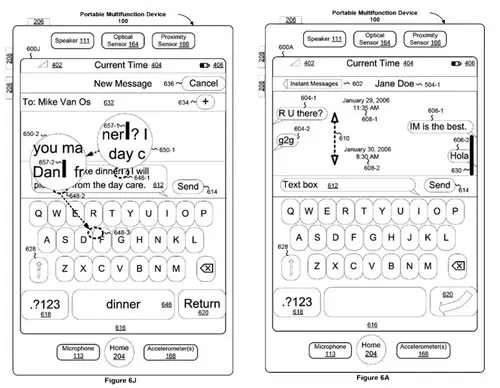 Apple : le brevet du multitouch pour iPhone