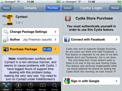 iPhone : la Cydia Store est lancée