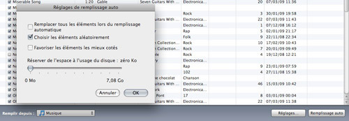 iTunes 8.1 : remplir automatiquement vos iPod