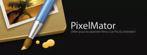 Perso Live offre Pixelmator à ses abonnés Pro