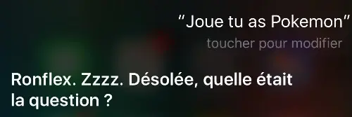 Siri blague désormais sur les Pokemon (Go)