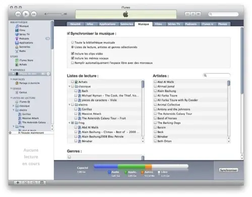 iTunes 9 est téléchargeable