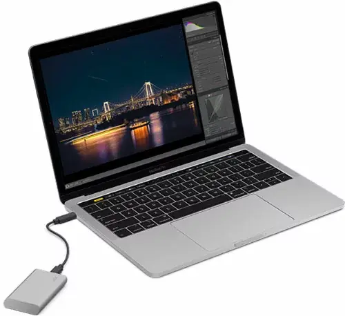 L'excellent LaCie Portable SSD USB-C à 119€ (500Go), 189€ (1To) et 389€ (2To)