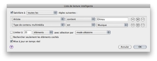 iTunes 9 : que faire si vos smart playlist ne se synchronisent pas ?