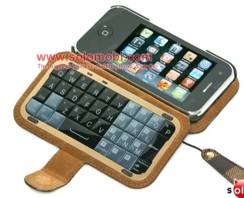 Un faux iPhone avec clavier Bluetooth intégré