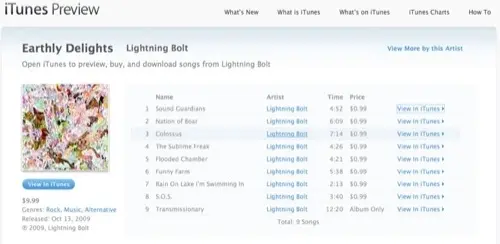 Apple lance iTunes Preview