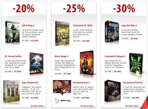 MacGames.fr : -20 à 30 % sur de nombreux jeux