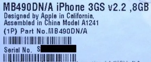 Un iPhone 3GS 8 Go imminent ?