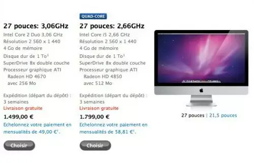 Apple rembourse 15% pour un iMac qui flashe