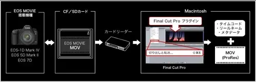 Canon : les vidéos des réflex dans Final Cut Pro