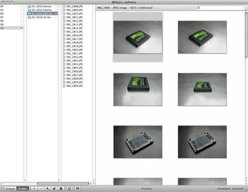 MyPhoto, un catalogueur d'images tout léger