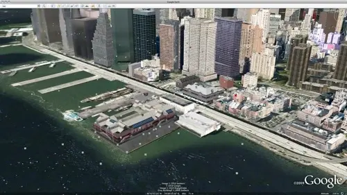 Google Earth embarque New-York en modélisation 3D