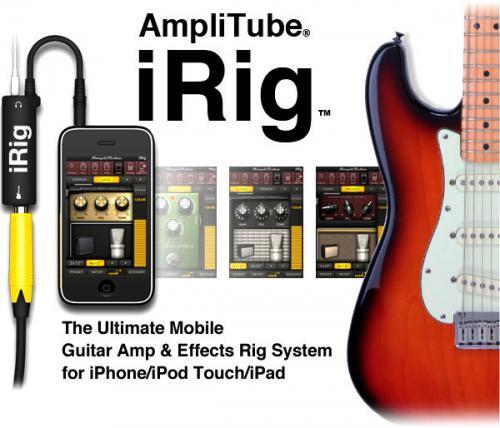 AmpliTube iRig, un ampli sur votre iPhone