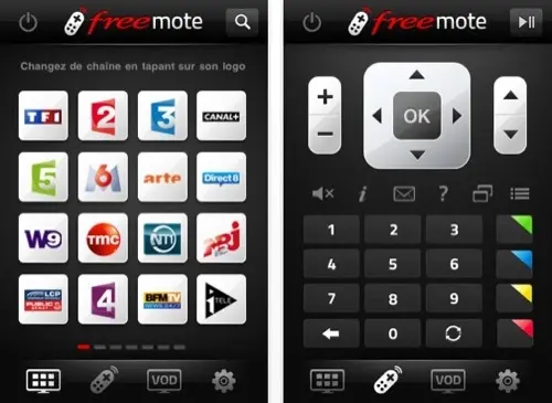 Freemote, l'iPhone télécommande votre Freebox