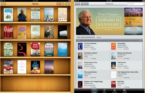 iBooks disponible pour l'iPad en France